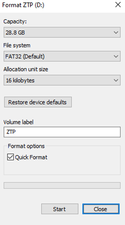 Image showing the format dialog box