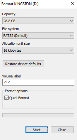 Image showing the formatting menu