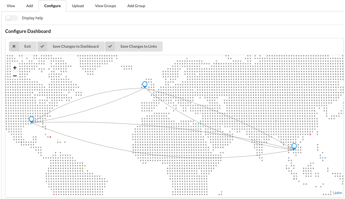 Dashboards Configure Image Dashboard