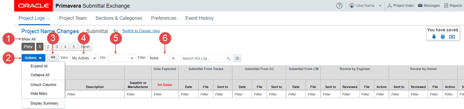 Log Navigation small