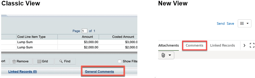 General Comments Becomes Comments