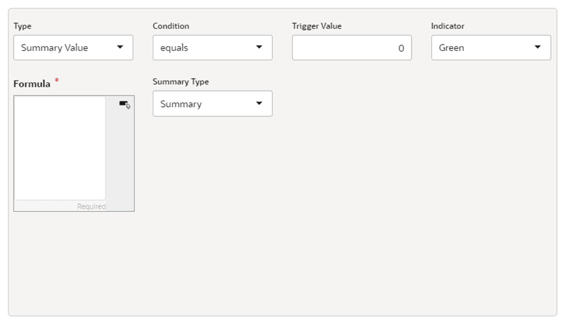 Columns Tab of an Alert UDR Report
