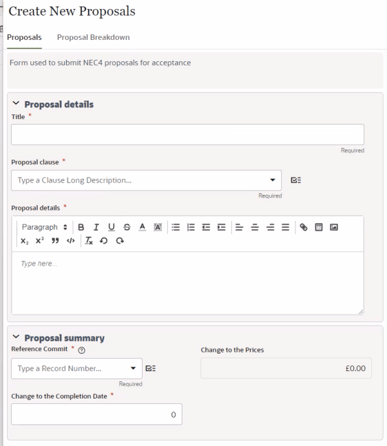 Create new proposals details image