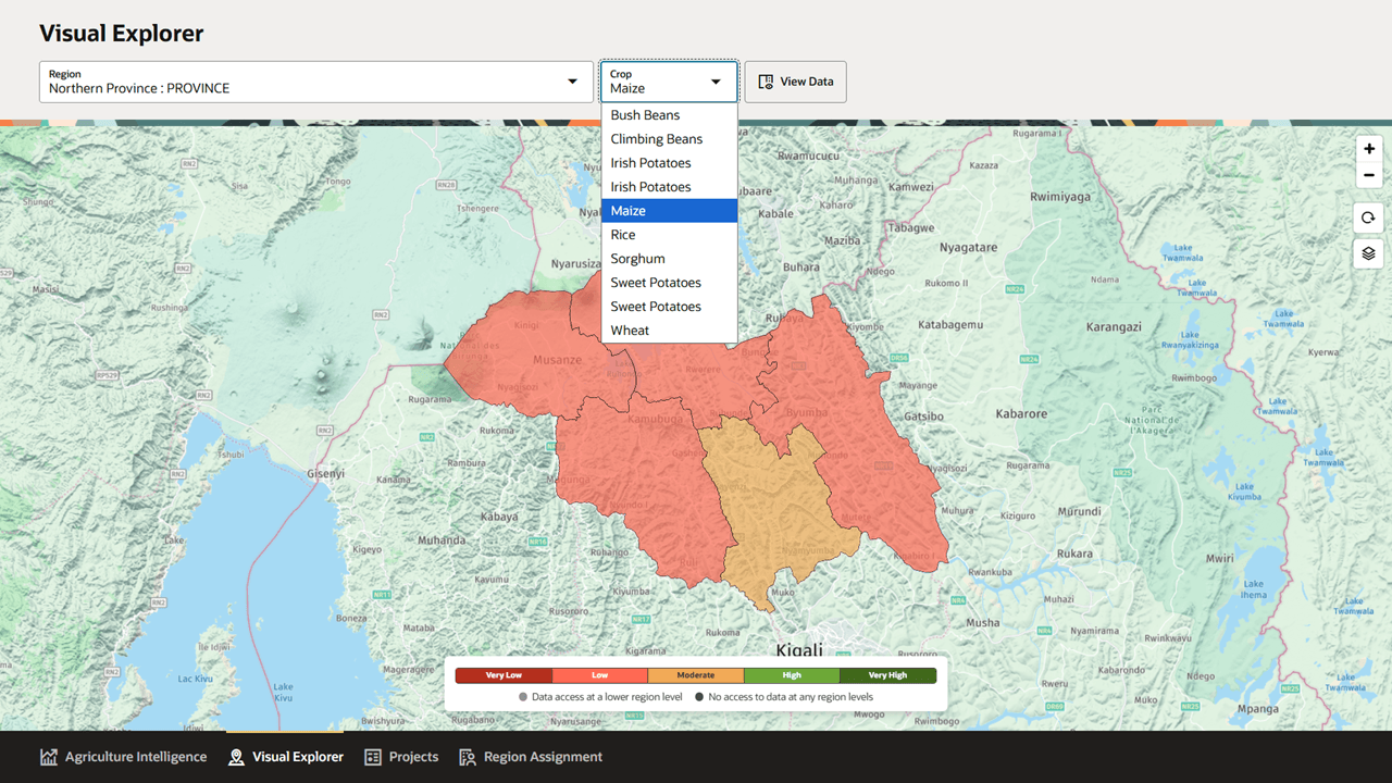Crop selector
