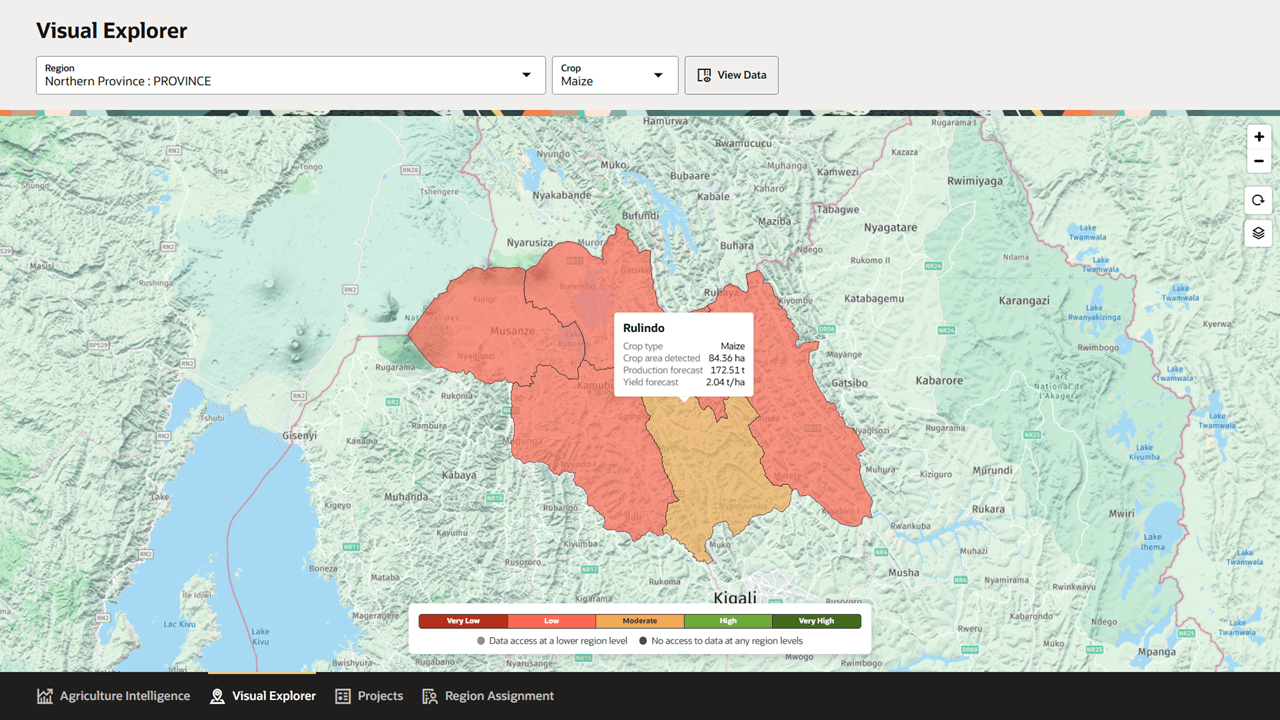 Map hover details