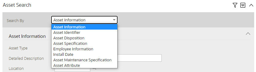 Asset Search multi query zone