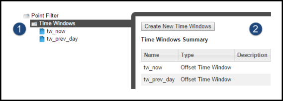xml editor displaying the point filter and tree view panes 