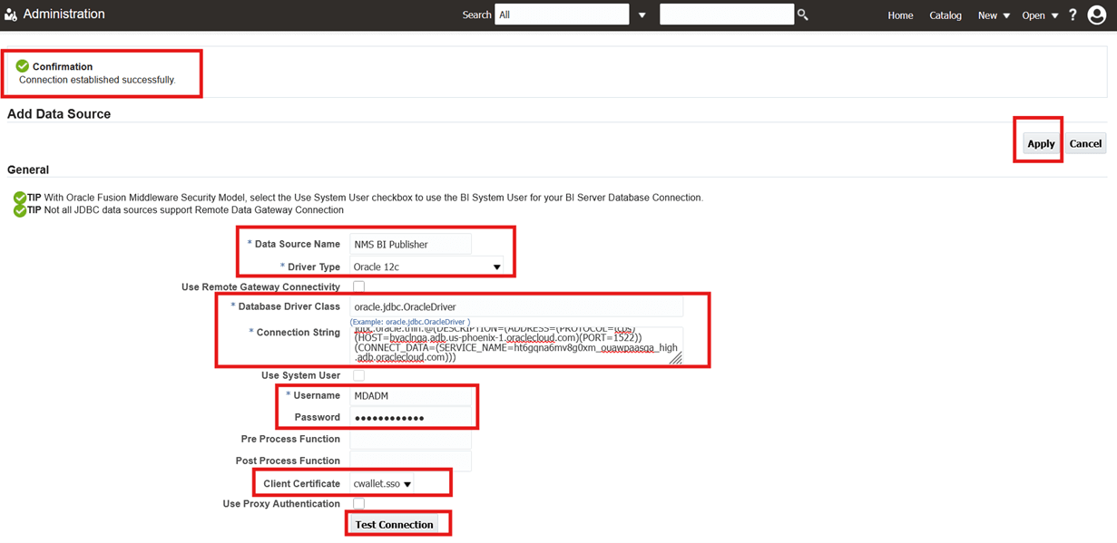 Add Data Source Details