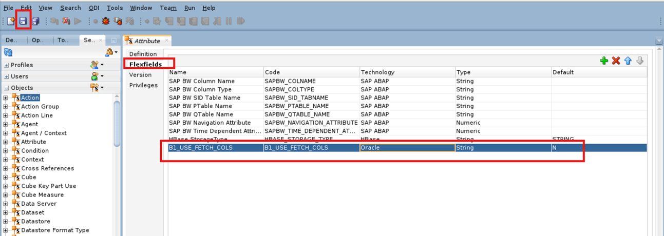 Flex Fields on Attribute