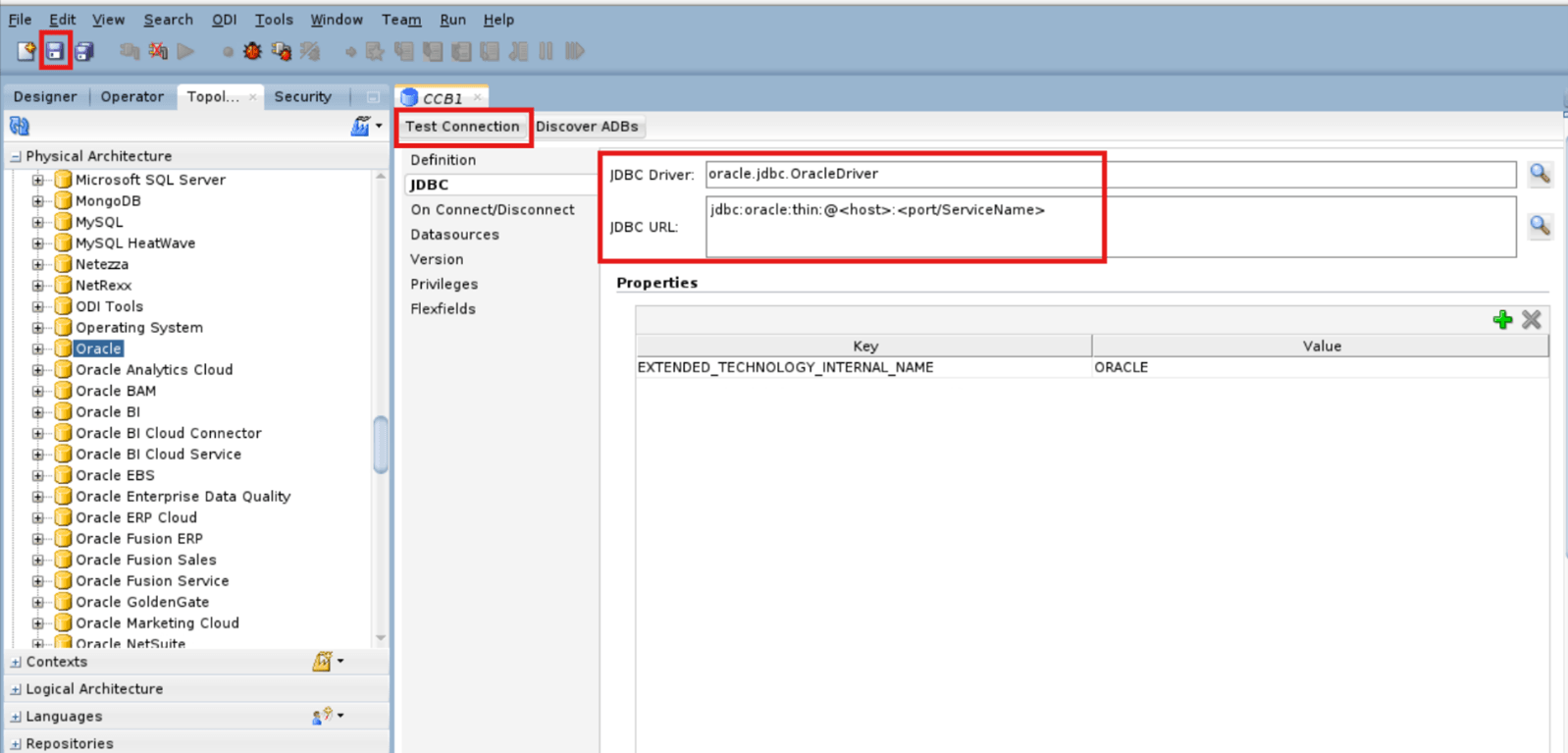 Enter the source database details.