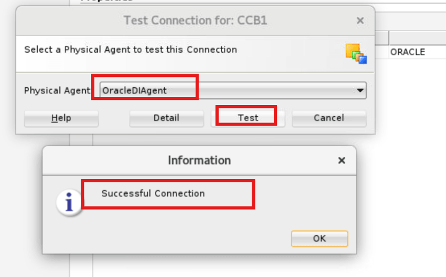 Test the connection.
