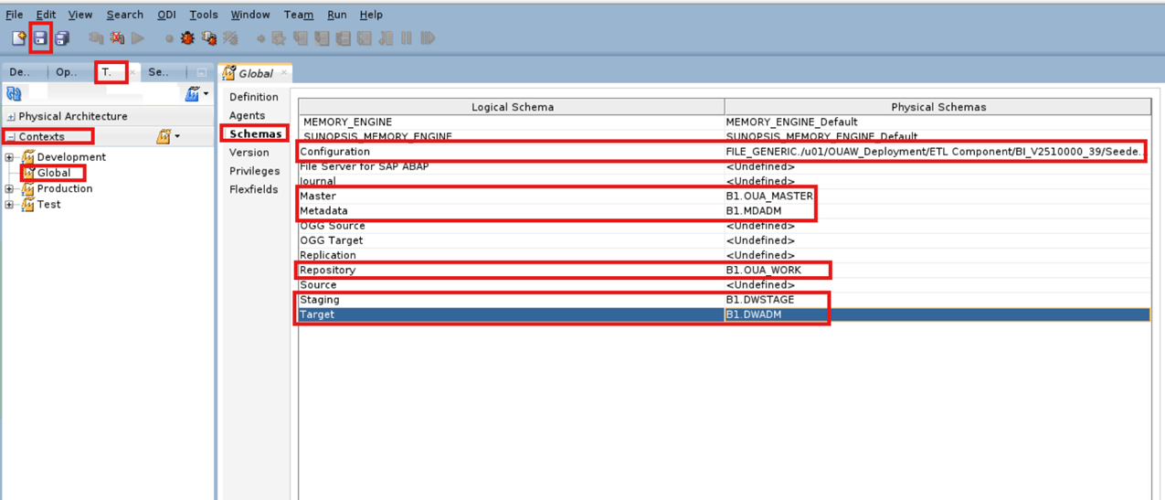 Enter mapping details.