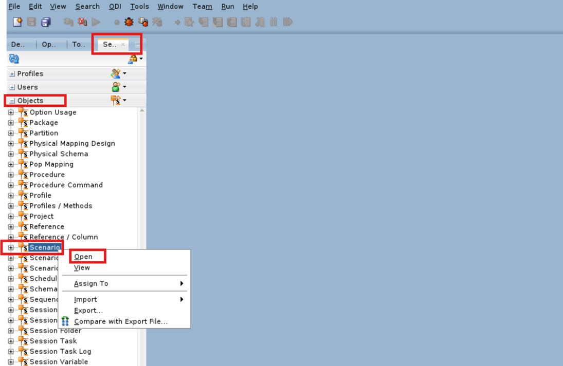 Configure flex fields on Scenario objects.