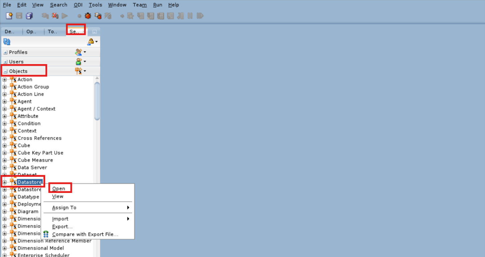 Configure flex fields on Datastore objects.