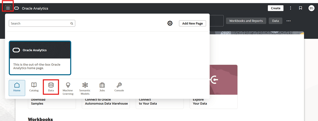 View all created connections.