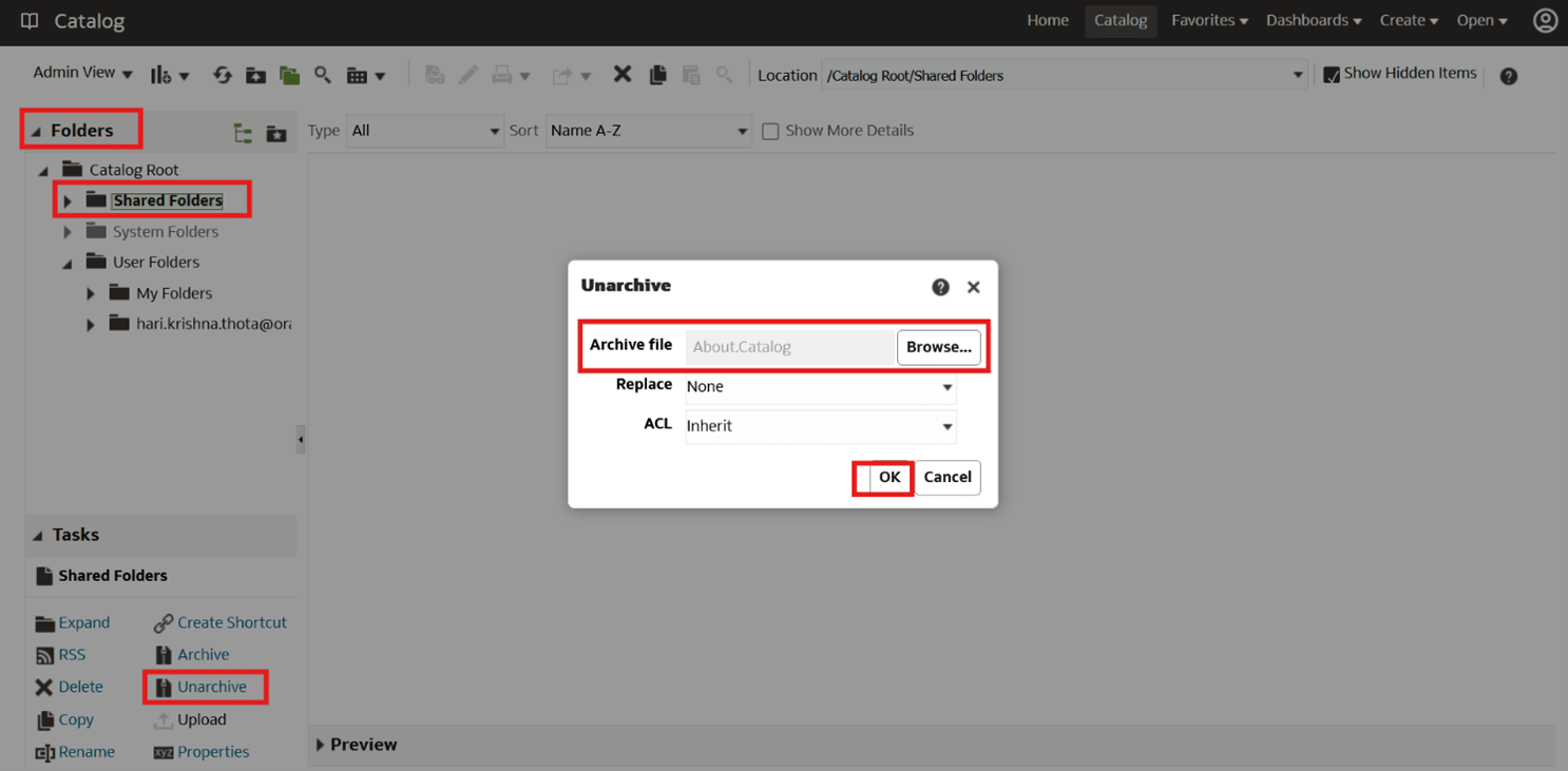 Search for the Catalog file.