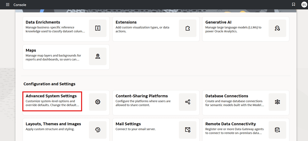 Select the Advanced System Settings option.