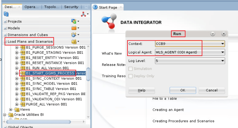 Start the extract, distribution, and replicate process.