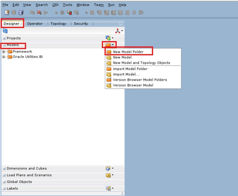 Reverse engineer the knowledge module in ODI.