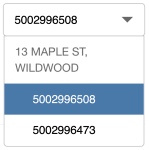 Screenshot showing Data Browser menu with multiple service points and IDs to differentiate them.