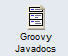 The Groovy Java Docs button