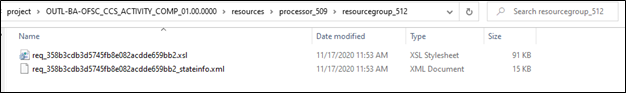 File location view. File location view.