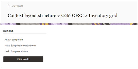 Inventory grid information. Inventory grid information.