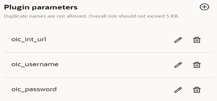 Modify plugin page, where the user is to provide the general information and plugin settings.