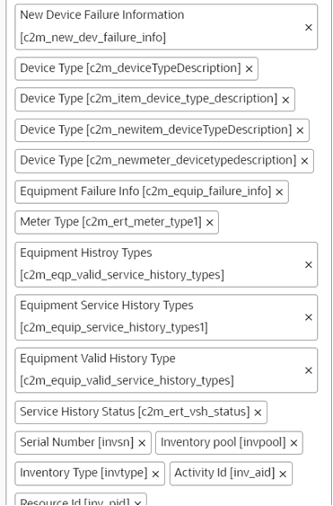 Available properties section with several properties tags.