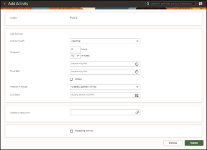 Add Activity page where the user is to populate the text fields with the activity’s detail. Add Activity page where the user is to populate the text fields with the activity’s detail.