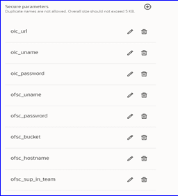 Resource plugin options with text fields to be populated by the user. Resource plugin options with text fields to be populated by the user.