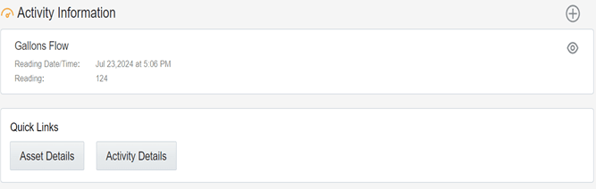 Shows the "Update Quantity" button to update the quantity of a construction task. Shows the "Update Quantity" button to update the quantity of a construction task.