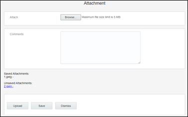 Attachment window. Attachment window.