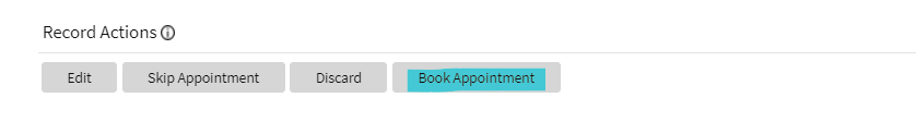Shows clicking the Book Appointment button. Shows clicking the Book Appointment button.