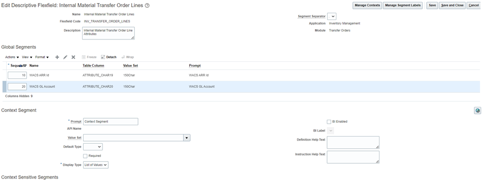 Save the data for both the segments. Save the data for both the segments.