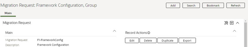The Delete Button appears under the Record Actions section.