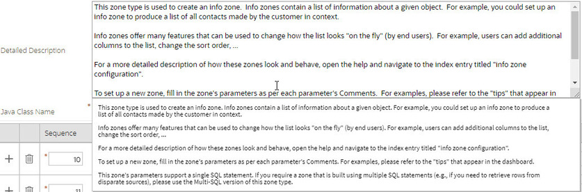 مربع نص مع شريط تمرير.