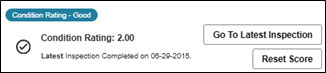 Example of a Condition Rating Insight