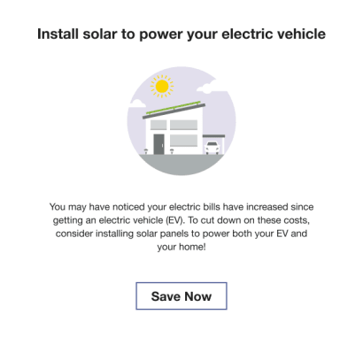 Electric Vehicle Marketing Module