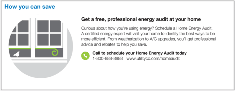 Image of a large marketing message