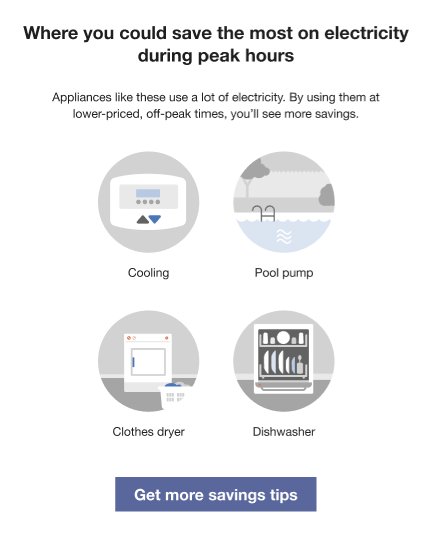 Image of a Large Appliance Tip design for hot weather