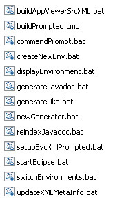 Shortcuts directory script list