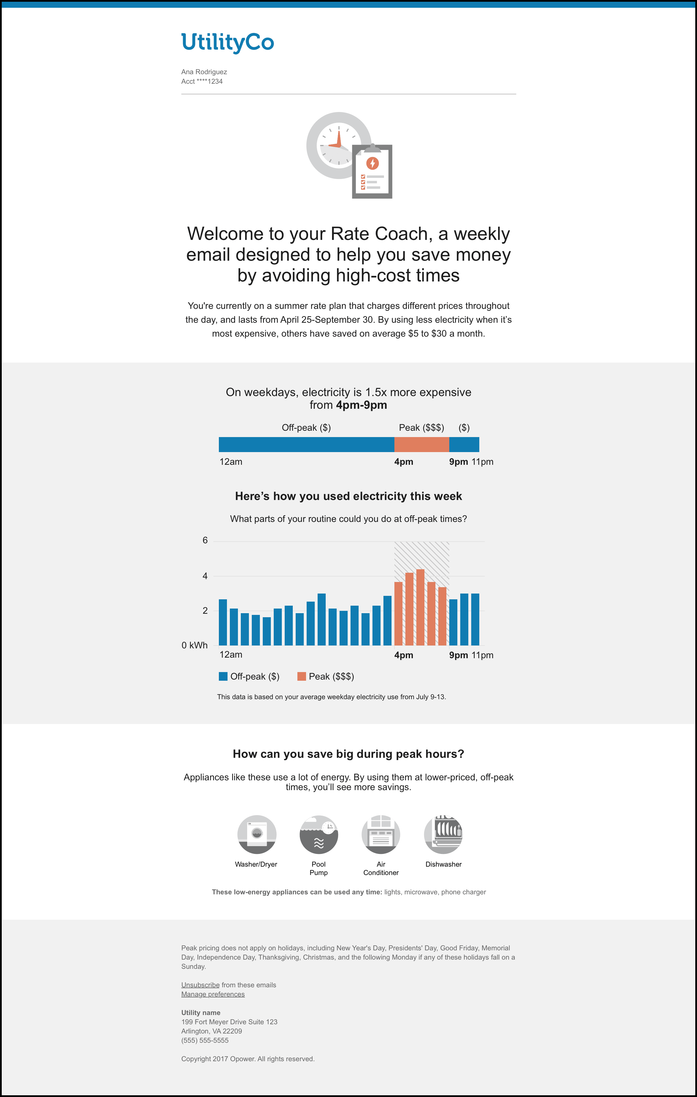 This image shows an example of an introduction email.
