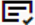 Check mark character.