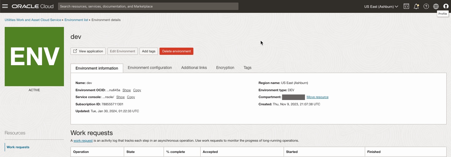 App Manager Environment Details App Manager Environment Details