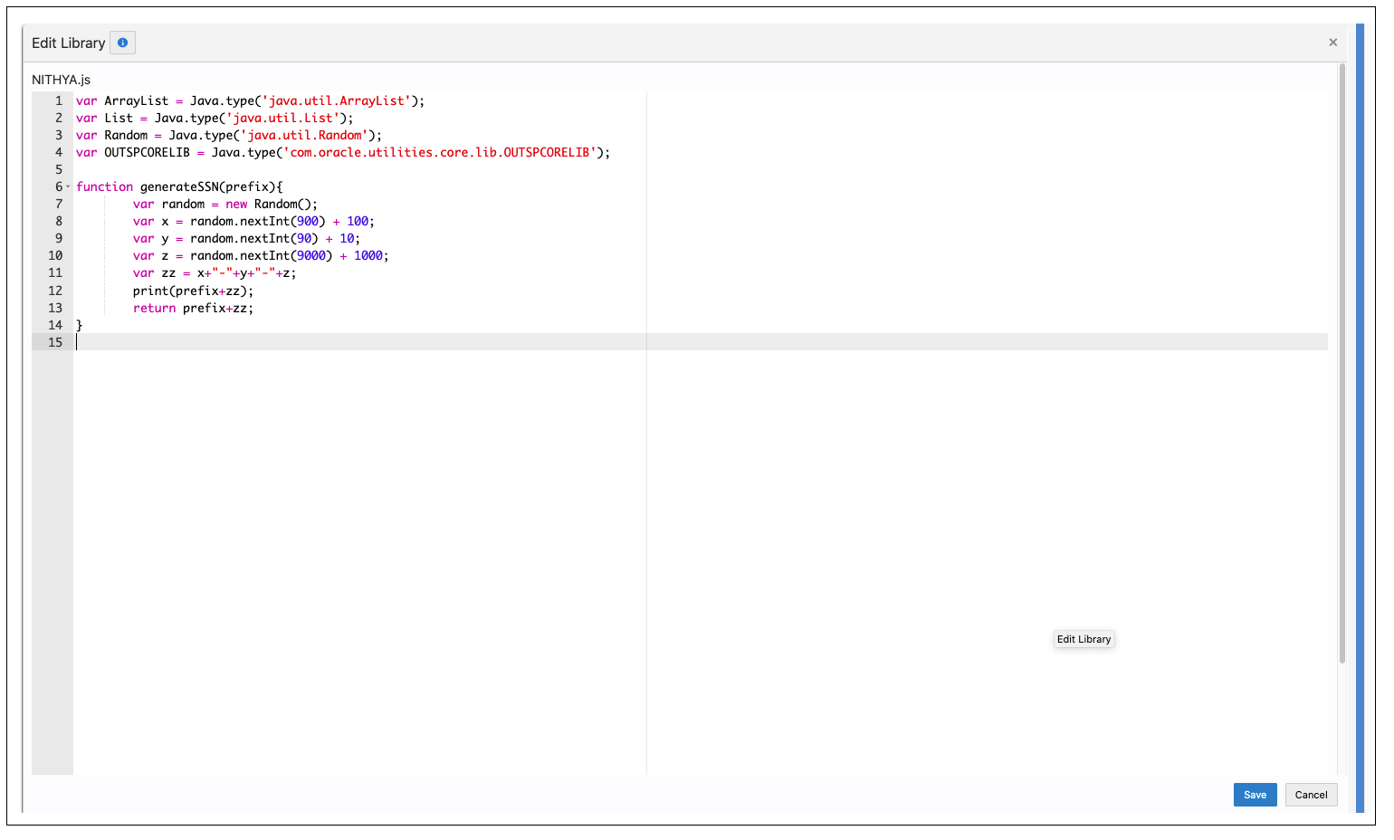 This figure shows how to create a Groovy library.