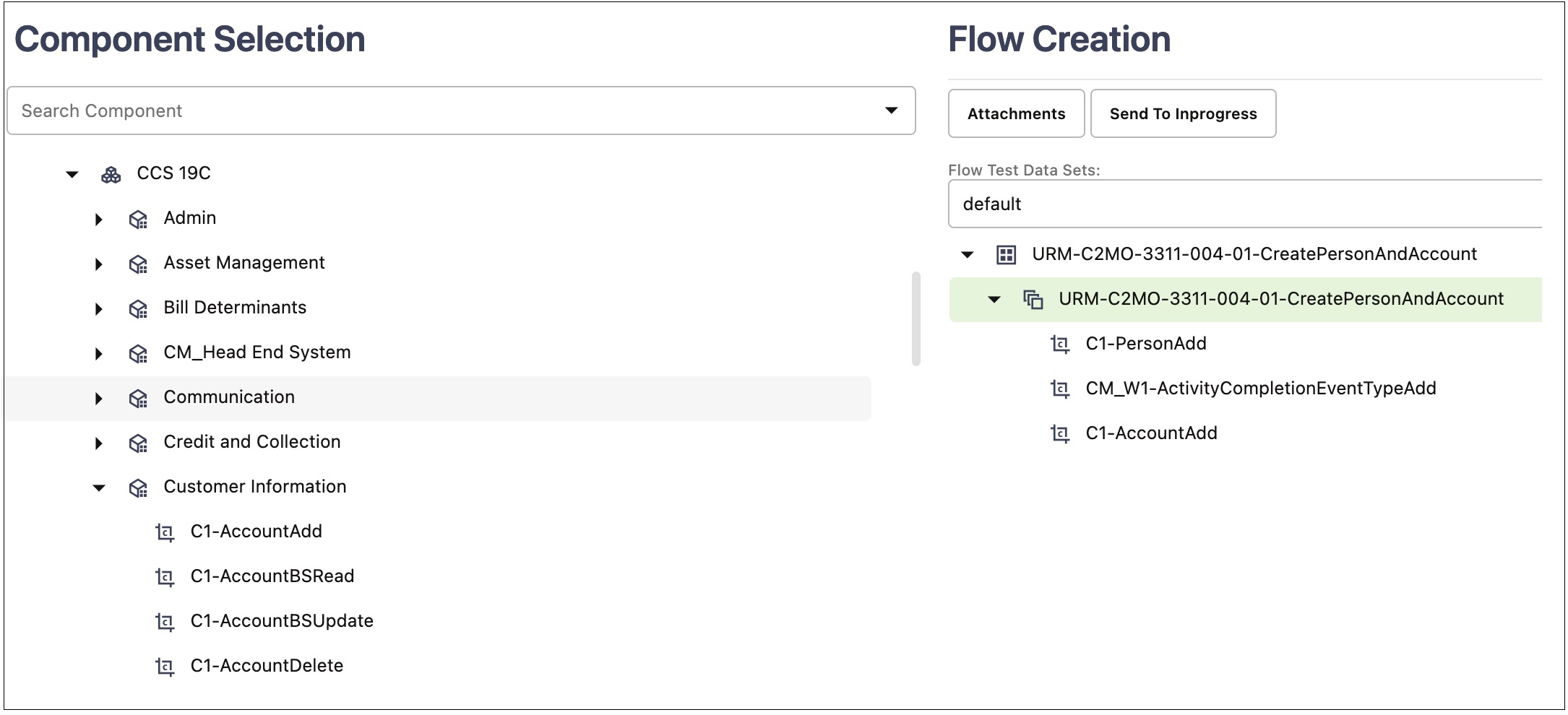 The component moved will be added to the scenario/component to which it was moved.