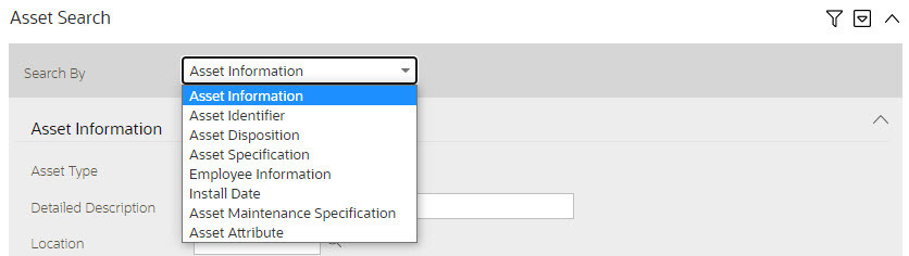 Asset Search multi query zone