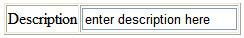 HTML renderizado com o valor padrão
