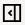 The sidebar toggle icon represented as a square with a verticle line toward the right and an arrow pointing to the left.